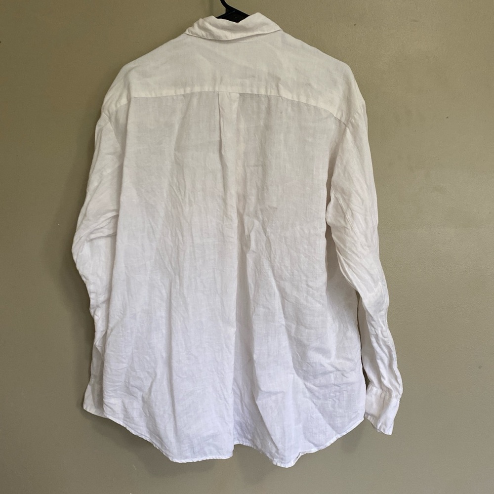 Bryn Walker Linen Boyfriend Shirt - Picture 4 of 8